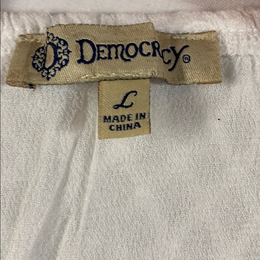 Democracy 3/4 sleeve blouse - Picture 5 of 8